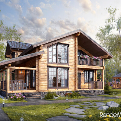 Log house project