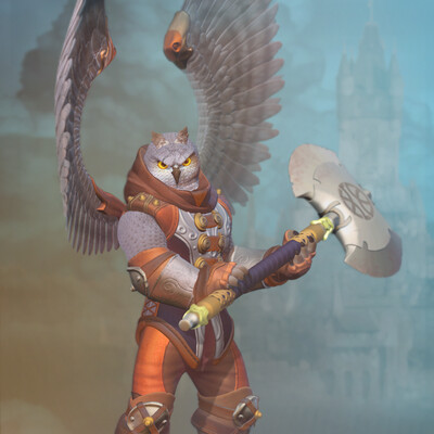 Warrior owl. Arhaun 