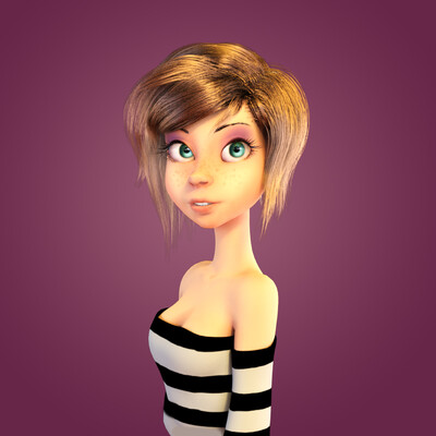 Woman Cartoon