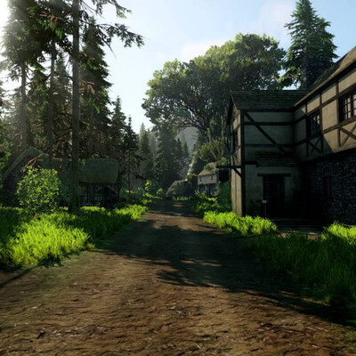 Medieval village