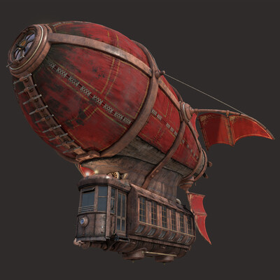 Airship Scarlet Sails