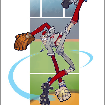 Baseball pitcher