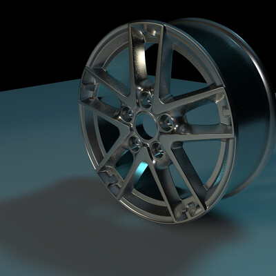 modeling render Wheels