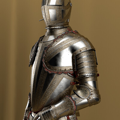 Сeremonial knight armor