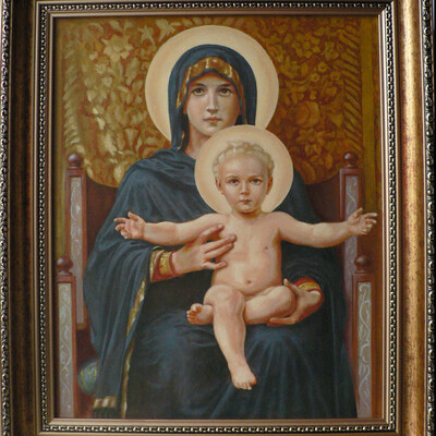 Virgin and Jesus