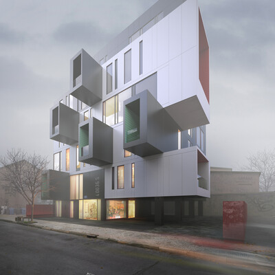 Office building in Bucharest, Romania
