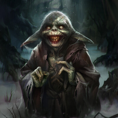 Yoda-satan for Star Wars Reimagined