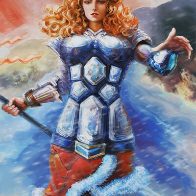 Joan of Arc in Fantasy world