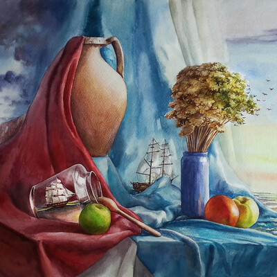 Still life "journey"