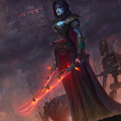 Asajj Ventress (postapokalipsis redesign)