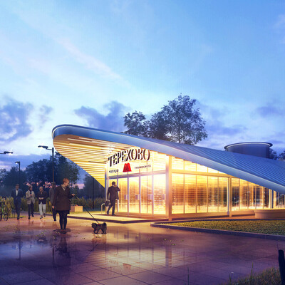 Visualization of the metro station "Terehovо"