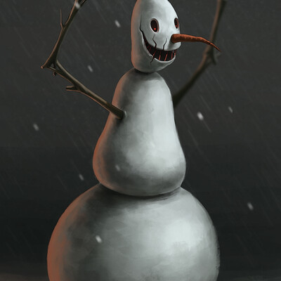 Zombie Snowman