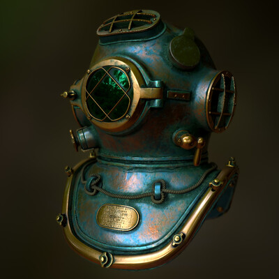 Diving helmet