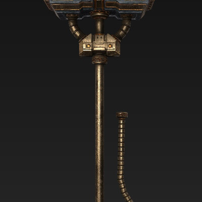 Hammer of the captain "Imperial fists" Warhammer 40k