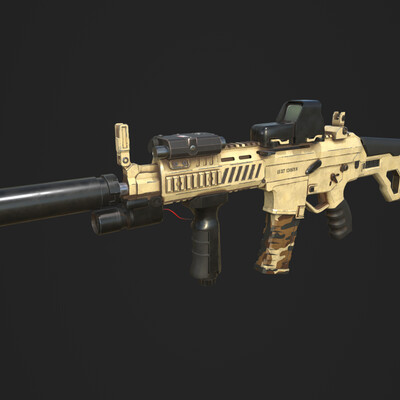 machine gun