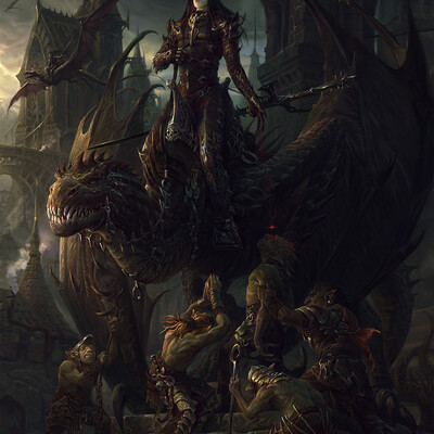 Dark elf warrior