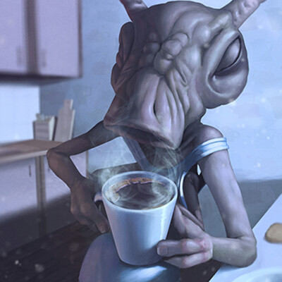 Existentinal joyless of early morning
