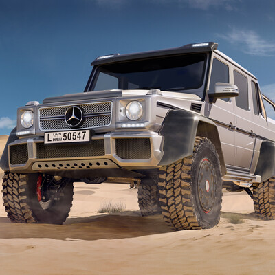 Mercedes-Benz g63 amg 6x6