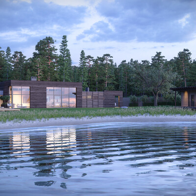 Cottage by the lake