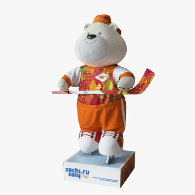 The Polar Bear Hokkey Player