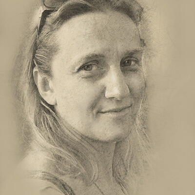 Nina portret.