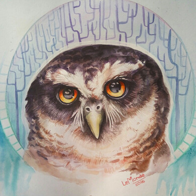 Spectacled Owl