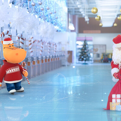 Making of reel “Hippo New Year". 
