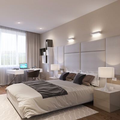 Bedroom for young woman