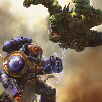 Spacemarine vs Ork