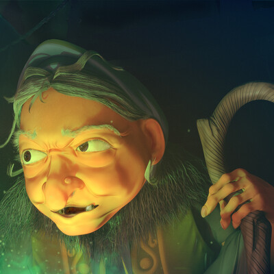 Shots from animated film "Jirtdan and Magic Robe"