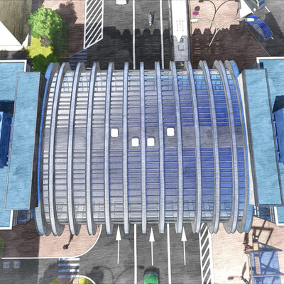 Pedestrian bridge