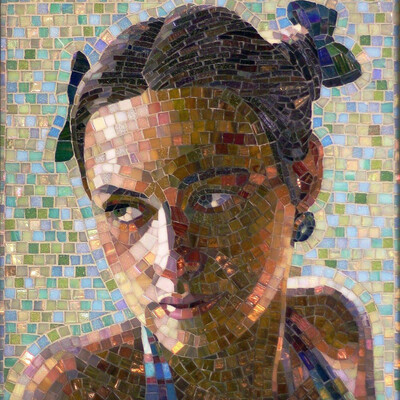 My beloved wife portrait