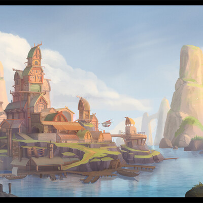 island village
