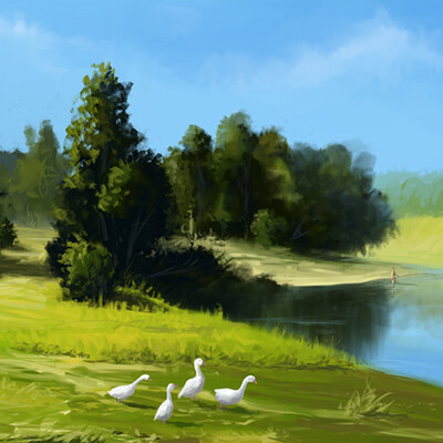 Morning landscape