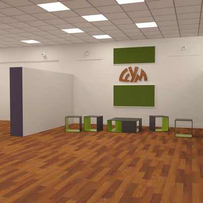 The project-design space of the central department Syktyvkar