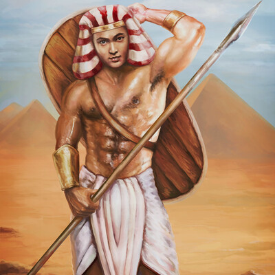 Ancient Egyptian warrior