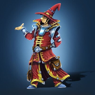 Sandrrik, the Mage