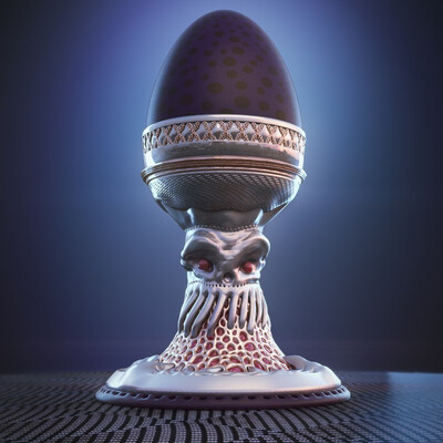 Ktulhu Egg Cup