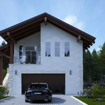House in the woods