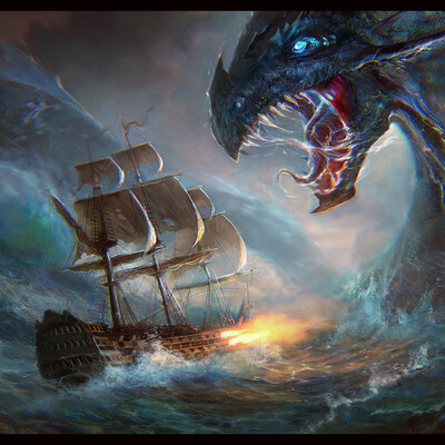 Dangerous sea