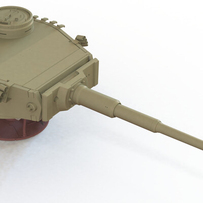 Tank Tiger turret