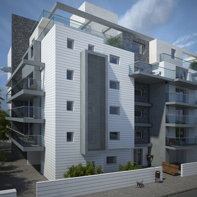 Residential building in Israel.