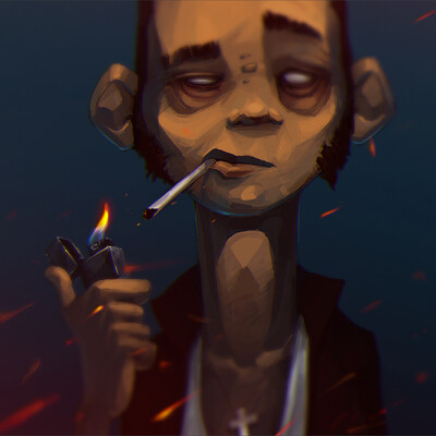 Burned