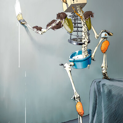 Allegory of anatomy