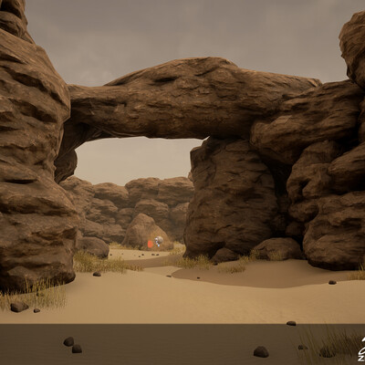 Desert Environment - Scene