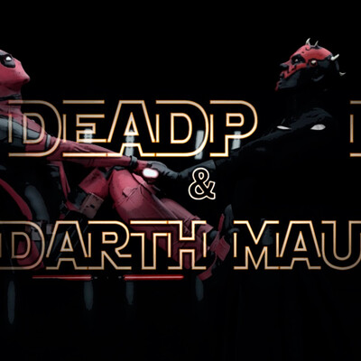  Deadpool & Darth Maul - Marvel vs Star Wars