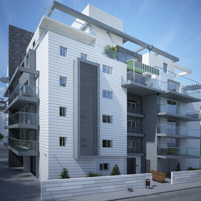 Residential building in Israel.