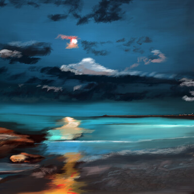 night landscape