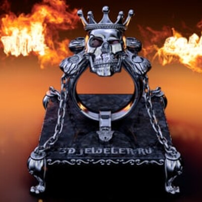 Skull ring collection