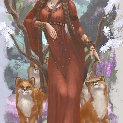 Tale of knowledge. Witch Vasilisa